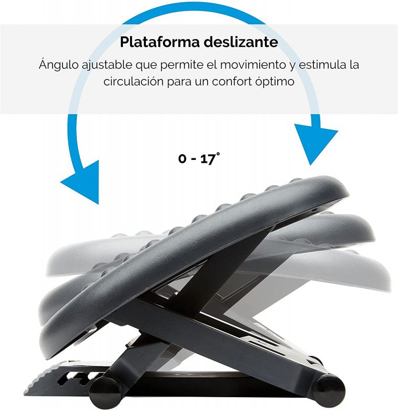 Imagen extra Reposapies Fellowes Regulable