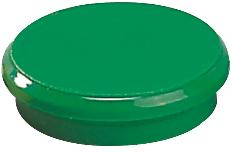 Pack de 10 Imanes para Pizarra Blanca 24mm Verde
