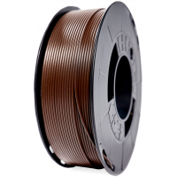 Filamento PLA Ebano Marron oscuro - 1Kg Bobina Basic economica - 1.75mm