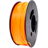 Filamento PLA Naranja Fluorescente - 1Kg Bobina Basic economica - 1.75mm