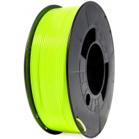 Filamento PLA Amarillo Fluorescente - 1Kg Bobina Basic economica - 1.75mm