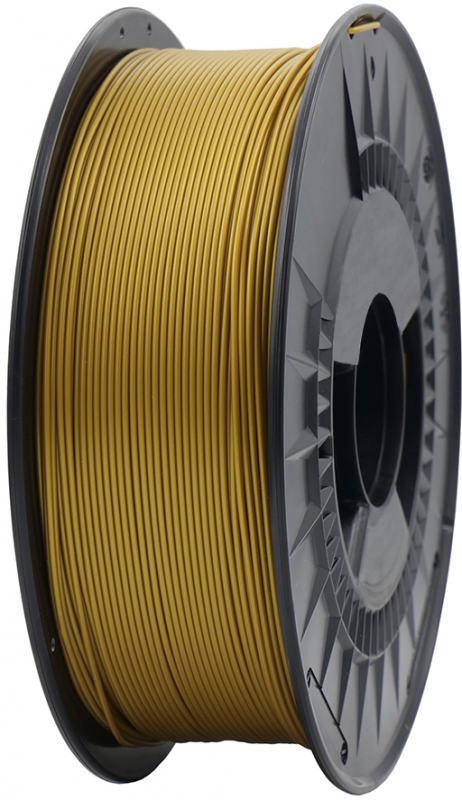 Filamento PLA Oro - 1Kg Bobina Basic economica - 1.75mm