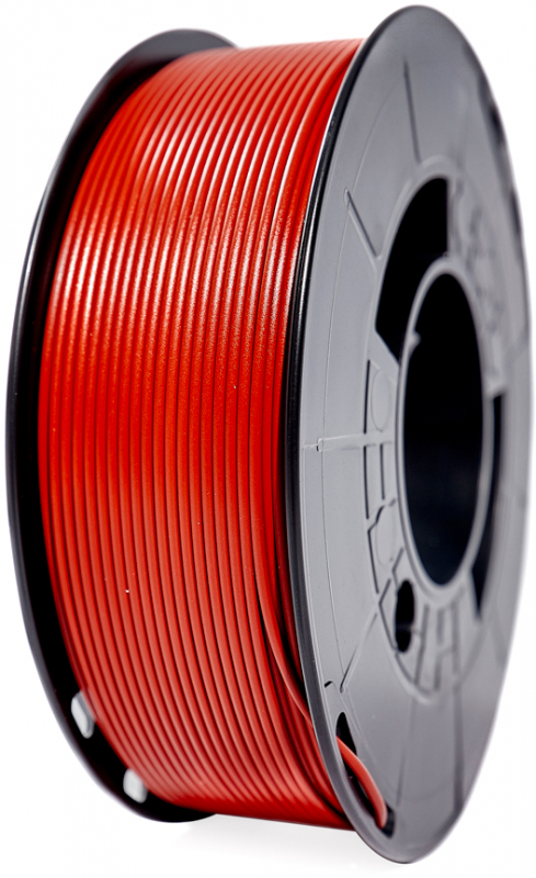 Filamento PLA Rojo oscuro - 1Kg Bobina Basic economica - 1.75mm