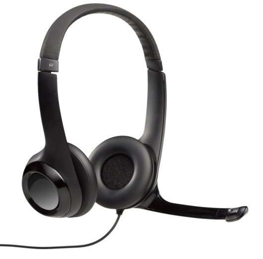 Logitech H390 Auriculares con Microfono Plegable USB 