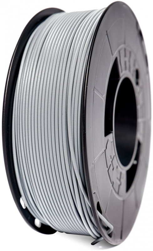Filamento PLA Gris - 1Kg Bobina Basic economica - 1.75mm