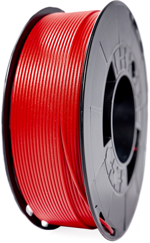 Filamento PLA Rojo - 1Kg Bobina Basic economica - 1.75mm