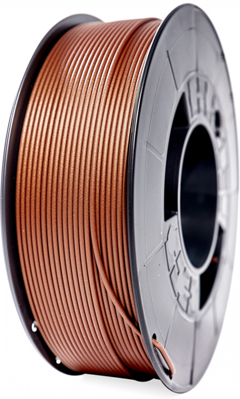 Filamento PLA Bronce - 1Kg Bobina Basic economica - 1.75mm