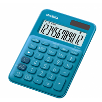 Calculadora CASIO MS-20UC Azul (10x15cm aprox)