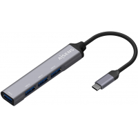 Hub USB 3.1 Tipo-C USB-C de 4 puertos, Cable 10cm