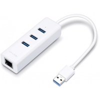 Hub USB con Ethernet TP-Link UE330 de 3 Puertos USB 3.0 y RJ45