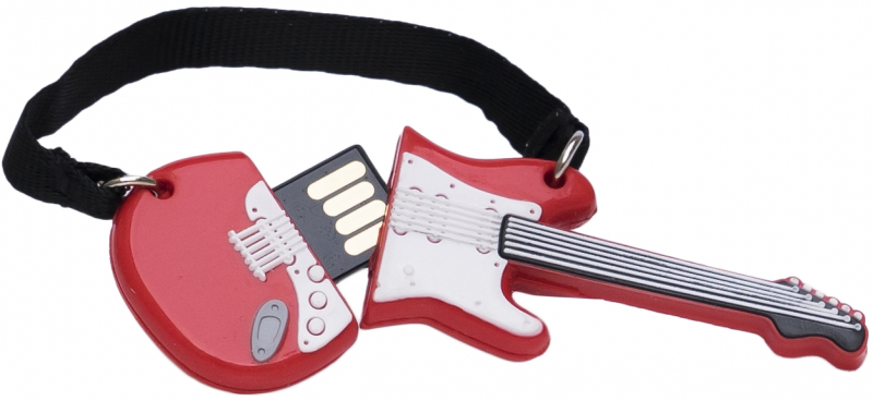 Imagen extra Pendrive TechOneTech Guitarra Red One 32GB USB 2.0