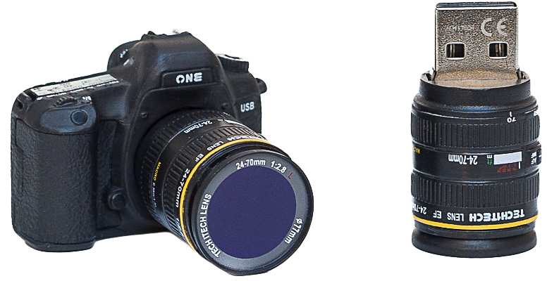 Pendrive TechOneTech Camara Fotografica The One 32GB USB 2.0