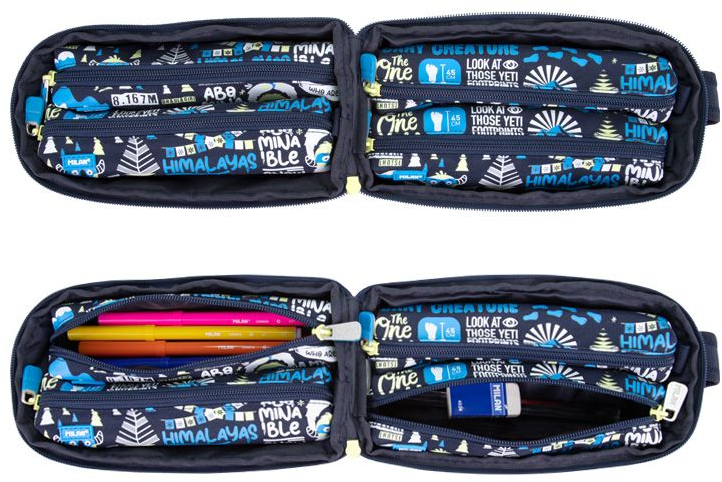 Imagen extra Multiportatodo Milan The Yeti Pack de 4 Estuches portatodo con Contenido