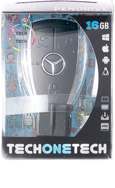 Imagen extra Pendrive TechOneTech Llave Mercedes 32GB USB 2.0