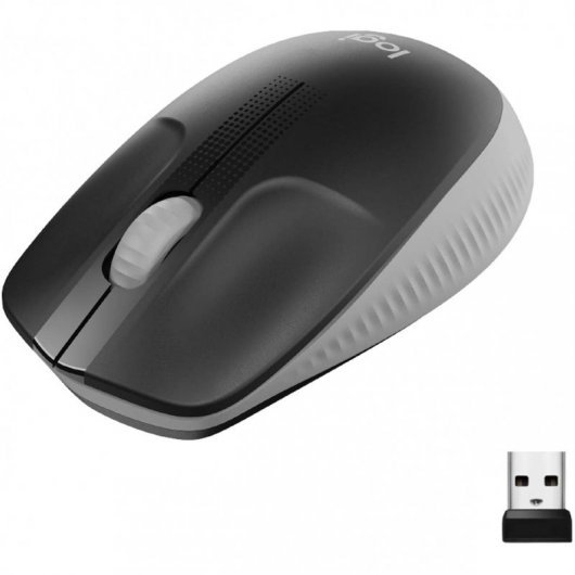 Imagen extra Logitech M190 Raton Inalambrico - Ambidiestro - Negro/Gris Claro
