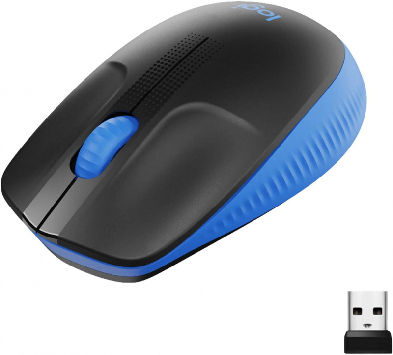 Imagen extra Logitech M190 Raton Inalambrico - Ambidiestro - Negro/Azul