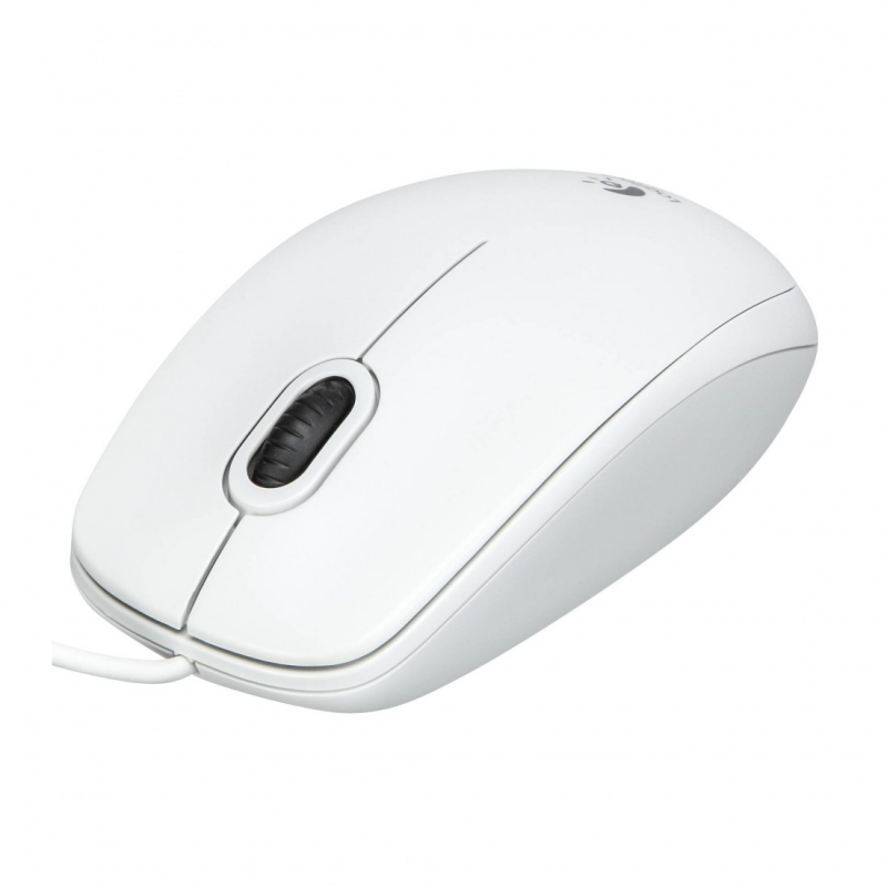 Imagen extra Logitech B100 Raton USB - Ambidiestro - Blanco