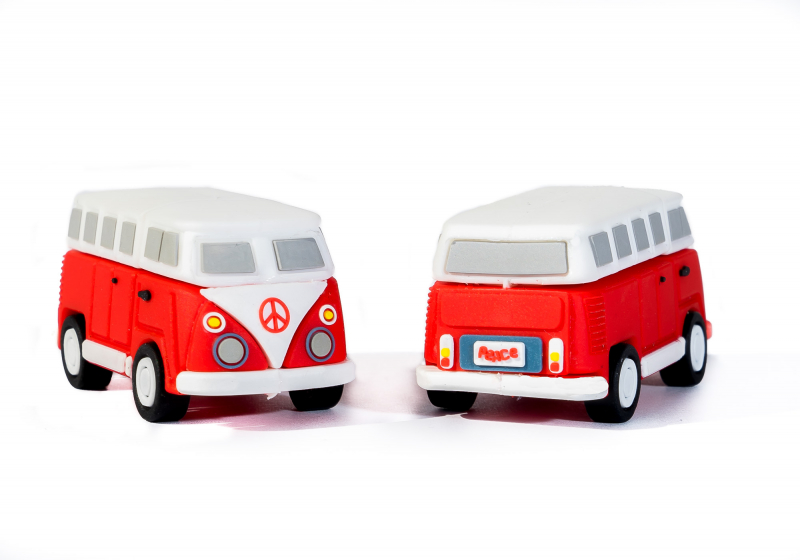 Imagen extra Pendrive TechOneTech Hippie Van Bang Camper 32GB USB 2.0