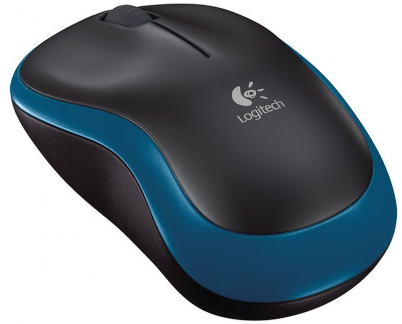 Imagen extra Logitech M185 Raton Inalambrico - Ambidiestro - Negro/Azul