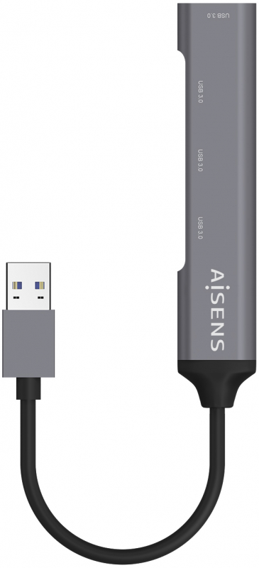Imagen extra Hub USB 3.0 Aisens de 4 Puertos, cable 10cm