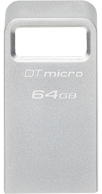 Imagen extra Kingston DataTraveler Micro 64GB Pendrive USB 3.2 - Metalico y llavero