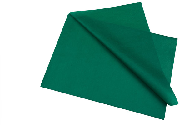Papel seda Verde fuerte, 25 hojas de 50x70 cm