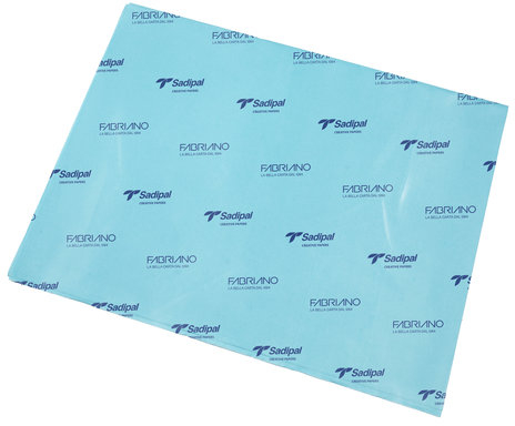 Imagen extra Papel seda Azul cielo, 25 hojas de 50x70 cm