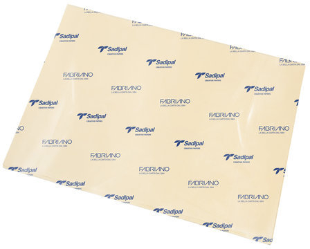 Papel seda Amarillo pastel, 25 hojas de 50x70 cm