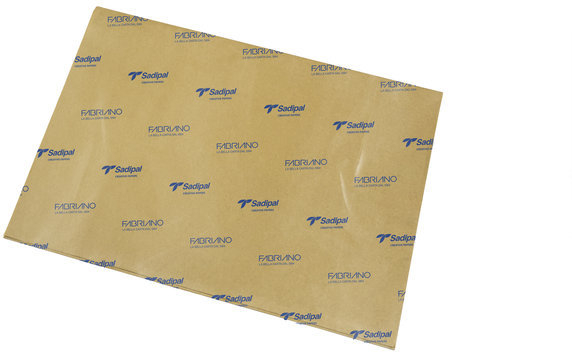 Papel seda Marron claro, 25 hojas de 50x70 cm