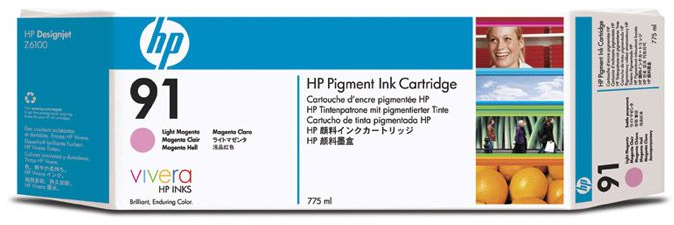 HP 91 Magenta claro cartucho tinta Original C9471A