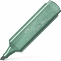 Marcador Faber-Castell Textliner 46 METALICO VERDE