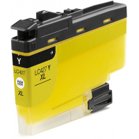 Cartuho compatible Brother LC427XL Amarillo tinta pigmentada LC427XLY LC-427XLY