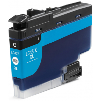 Cartuho compatible Brother LC427XL Cian tinta pigmentada LC427XLC LC-427XLC
