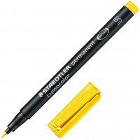 Staedtler LUMOCOLOR SuperFino S-313 Amarillo Rotulador permanente