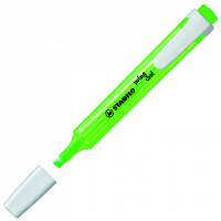Stabilo Swing Cool Marcador Plano VERDE Fluor