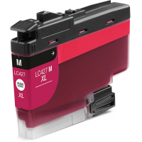 Cartuho compatible Brother LC427XL Magenta tinta pigmentada LC427XLM LC-427XLM