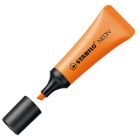 Stabilo Neon 72 Marcador Naranja Fluorescente