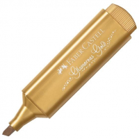 Marcador Faber-Castell Textliner 46 METALICO ORO 