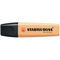 Marcador Stabilo Boss 70 PASTEL Naranja Palido