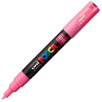 POSCA PC-1M Rosa, punta ExtraFina 1mm Multisuperficie (cristal, madera, tela, plastico)
