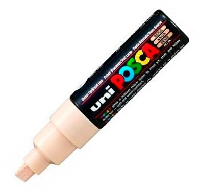 POSCA PC-8K Beige, punta Ancha 8mm Multisuperficie (cristal, madera, tela, plastico)