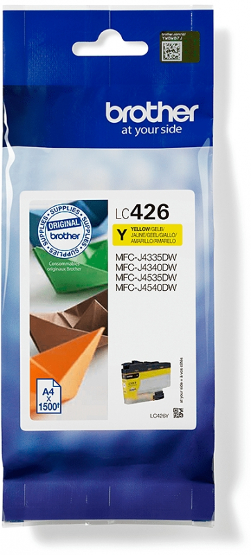 Imagen extra Brother LC426Y Amarillo Cartucho Original LC-426Y