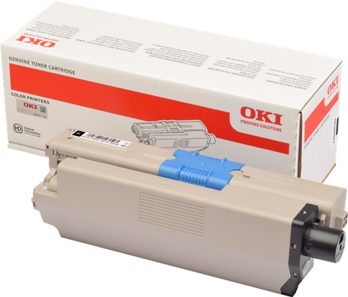 OKI C332DN MC363DN MD363DN Negro Toner Original 46508716