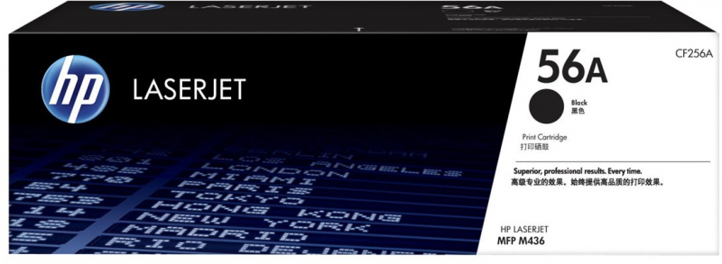 HP CF256A Negro Toner Original - HP 56A