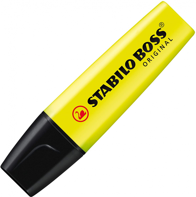 Imagen extra Estuche de 4 Stabilo Boss 70 Amarillos Fluorescente