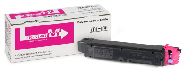Kyocera TK5140 Magenta Cartucho de Toner Original 1T02NRBNL0 TK5140M
