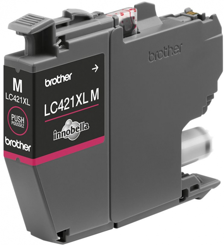 Imagen extra Brother LC421XL Magenta Cartucho Original ALTA CAPACIDAD LC421XLM LC-421XLM