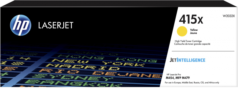 HP W2032X Amarillo Toner Original - HP 415X