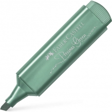 Marcador Faber-Castell Textliner 46 METALICO VERDE