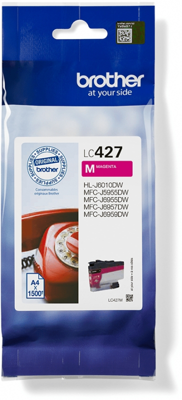 Imagen extra Brother LC427M Magenta Cartucho Original LC-427M
